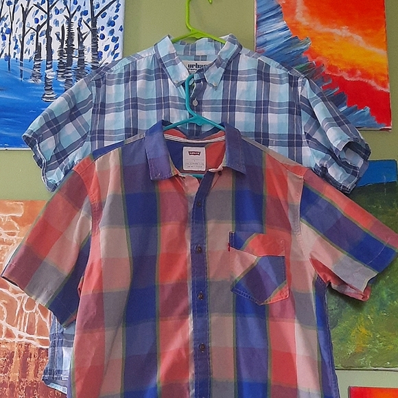 Button up shirt bundle, Levi's and Urban Pipeline - Picture 1 of 9